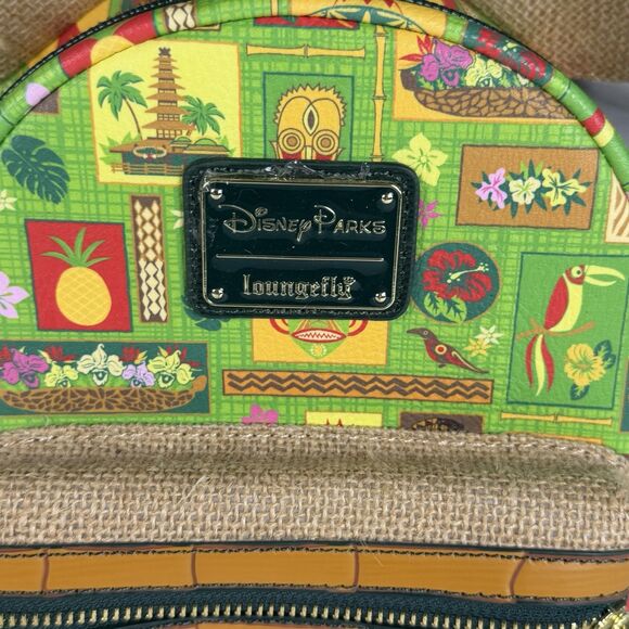 Disney Mickey Main Attraction Loungefly The Enchanted Tiki Room Backpack main image 5